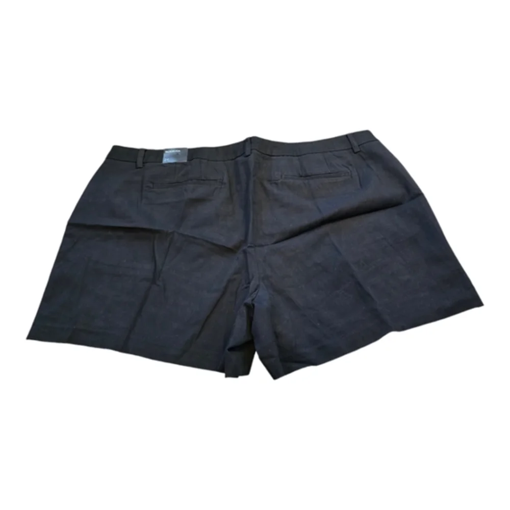 Lane Bryant Bermuda Black‎ Shorts Women's Plus Size 24W Career Casual Everyday
